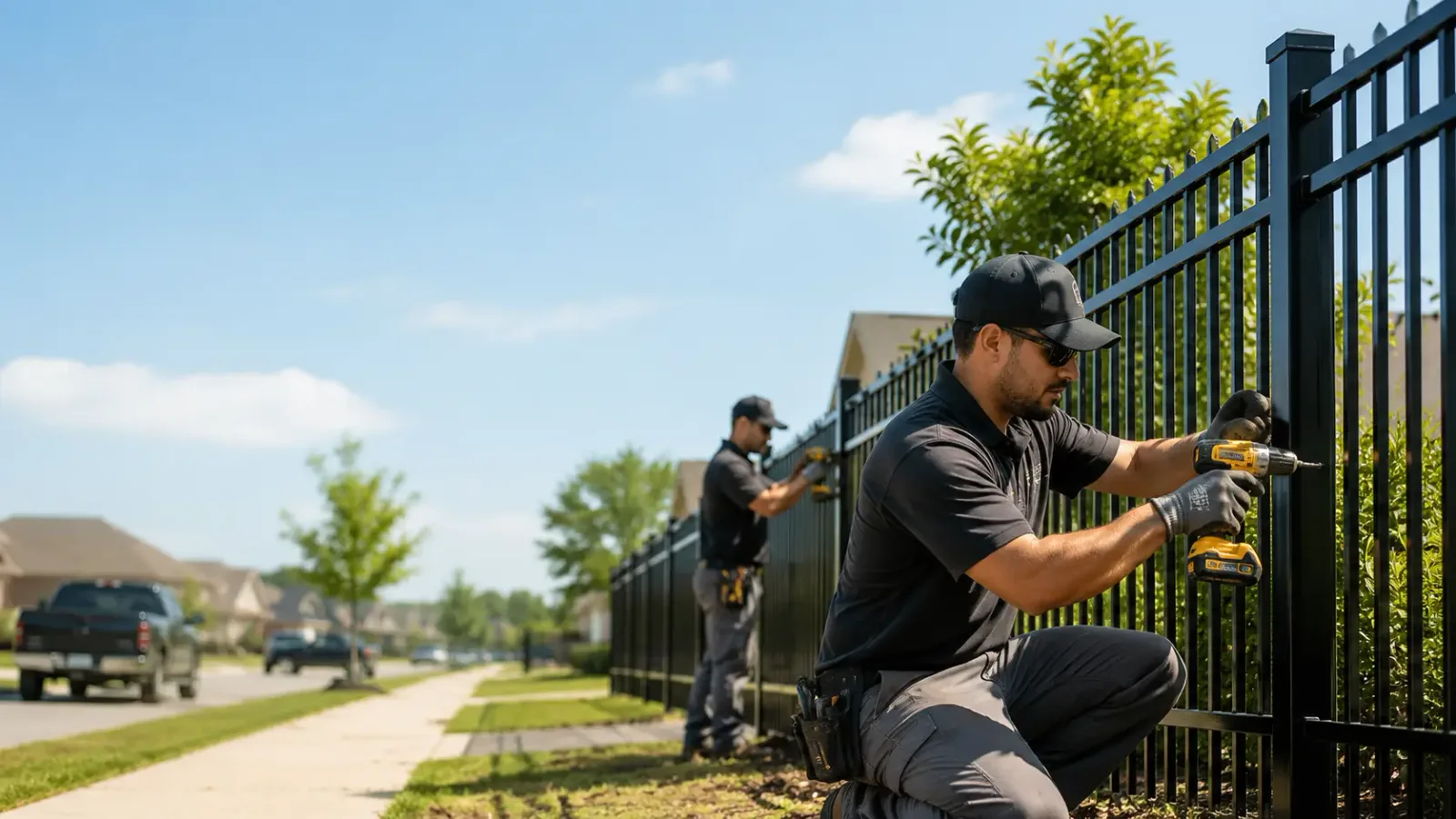 Metal Fence Installation in Greenville, WI